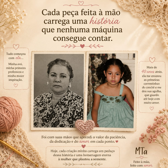 História do Momento Terapia Atelier — origem nas mãos da avó